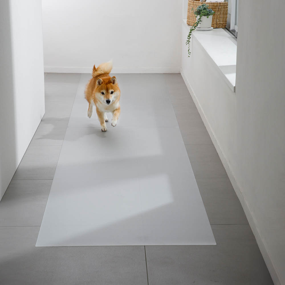 【クーポン10％OFF 1月16日1：59迄】 【ディノス限定販売】クラレプラスチックス 透明保護マット 60×180cm 手入れ リフォーム用品 掃除 お手入れ用品 623006