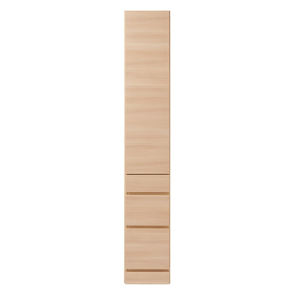 Wooden - お部屋の天井構造を考慮した壁面ワードローブ ハンガー＆引き出し 幅40高さ180cm（高い梁下に） ワードローブ クローゼット 衣類収納 644222 ＼LINE友だち登録でクーポン／