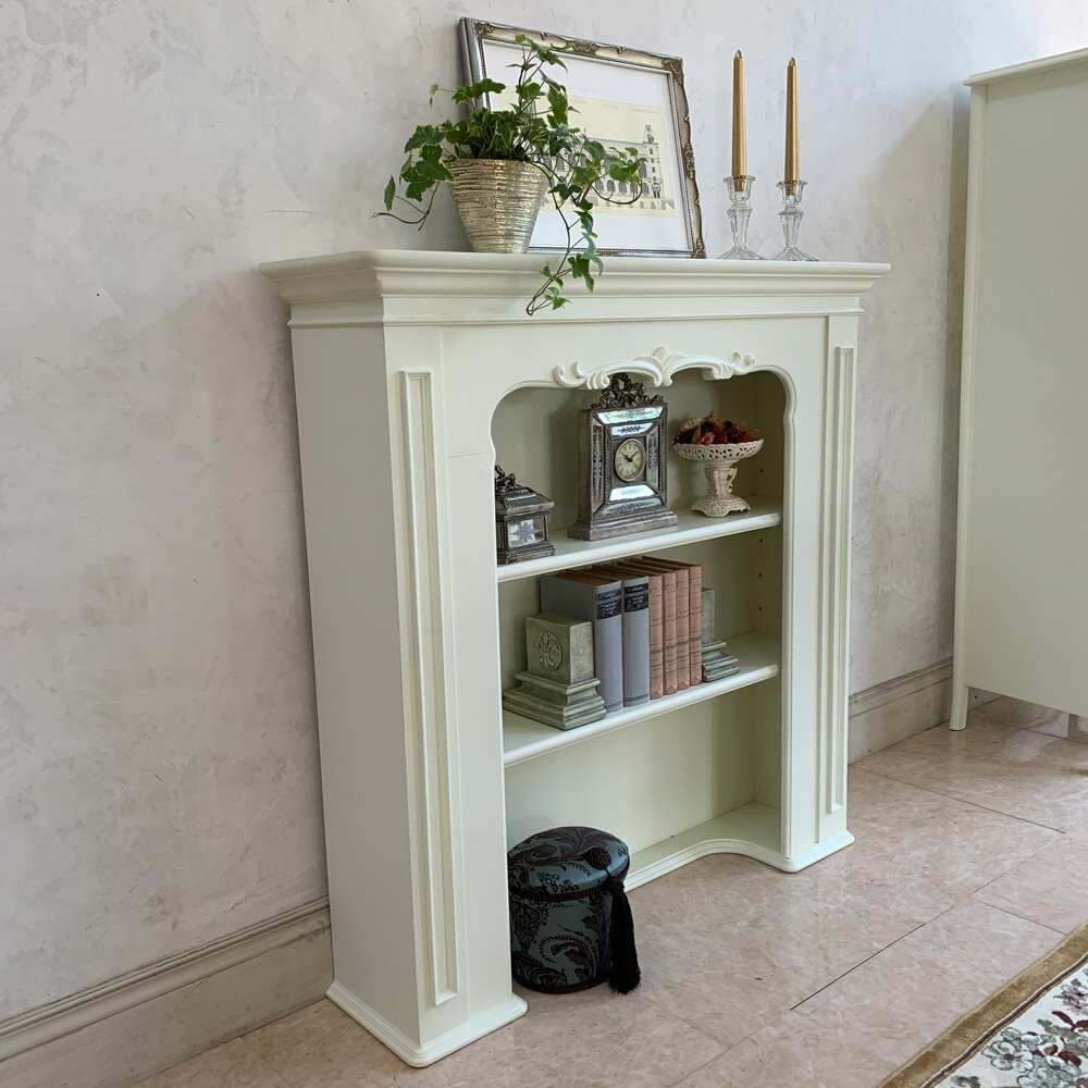 家具 収納 本棚 ラック シェルフ コレクションラック ディスプレイラック Blanc ブランエレガントラインシリーズ マントルピース 54 その他は破格の激安価格で通販 超特価でインテリア雑貨 日用品 カーテン 敷物 ソファカバー ガーデニング フラワーを購入