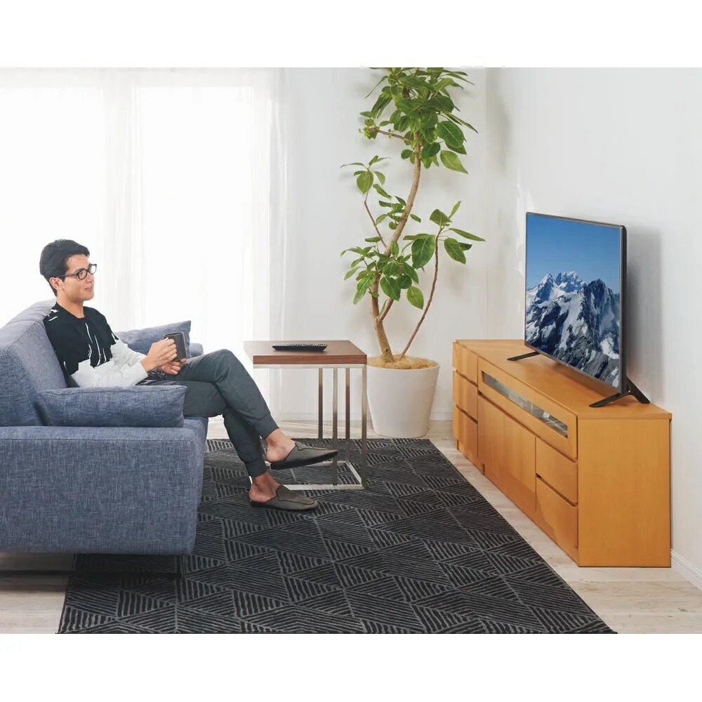 【完成品・国産家具】ベッドルームでコンパクト設置シアターシリーズ チェスト 幅45cm高さ55cm リビング リビング収納 628360 ＼LINE友だち登録でクーポン／