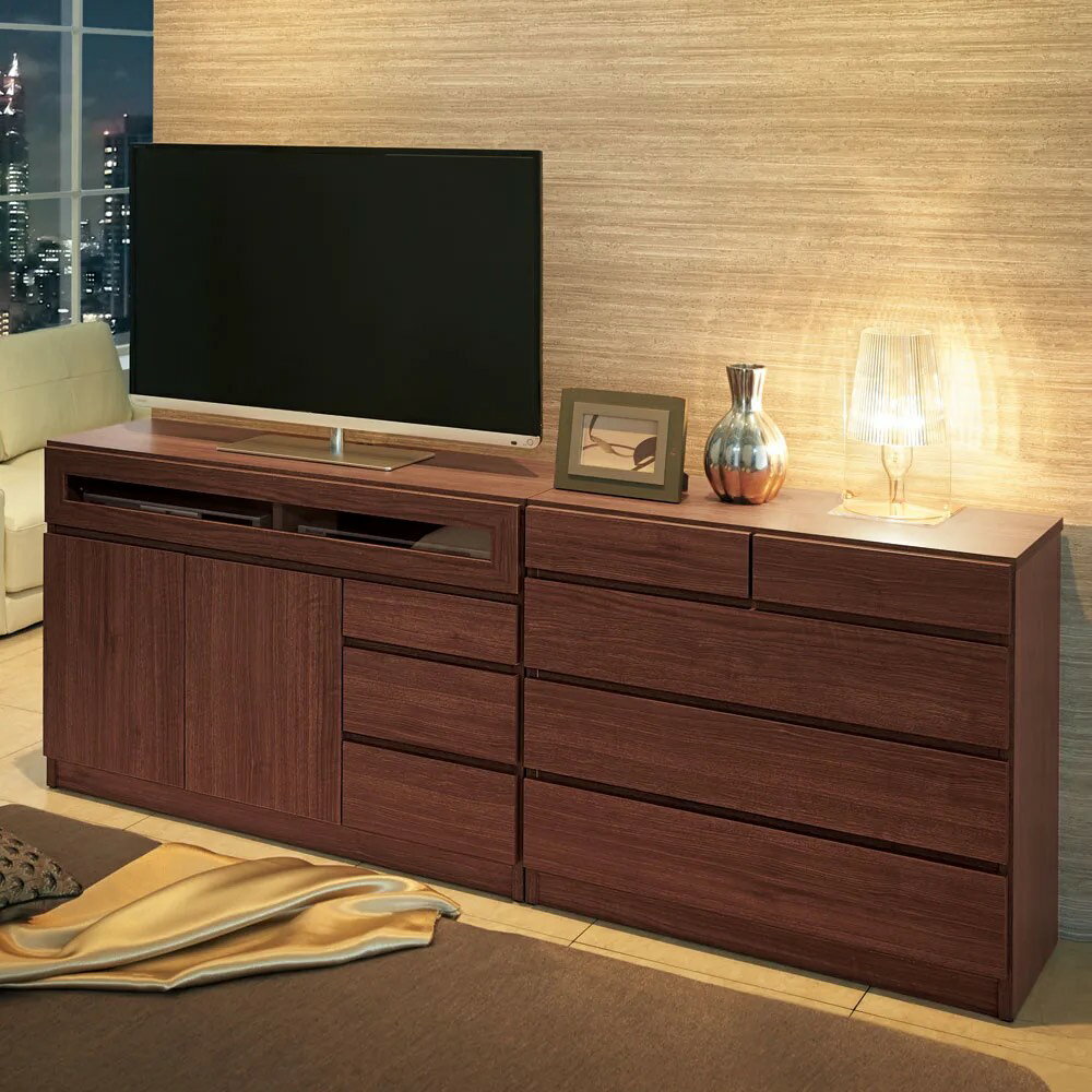 Rakuten - ハイタイプテレビ台 幅105高さ70cm 【コンパクト設置シアターシリーズ】 壁面収納テレビ台 テレビ台 テレビボード 642913 ＼LINE友だち登録でクーポン／