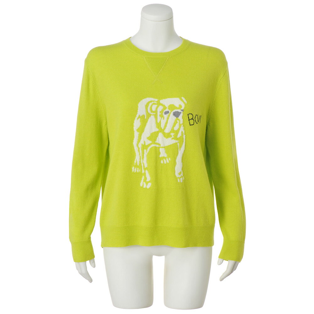 【クーポン10％OFF 2/5限定】 ウールカシミヤ ドッグ柄ジャカードニットプルオーバー ニット セーター ファッション PC5582 ＼LINE友だち登録でクーポン／