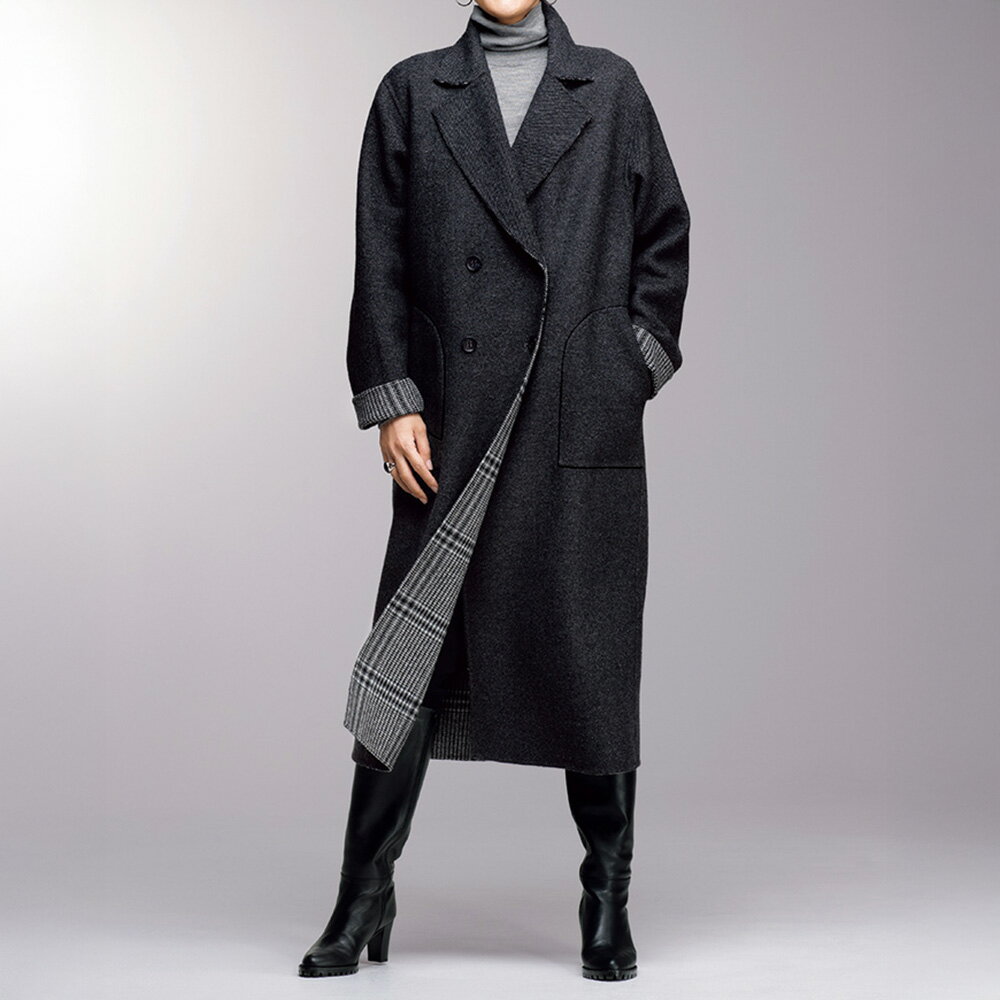 楽天市場】リバーシブル ダブルフェイス コートの通販