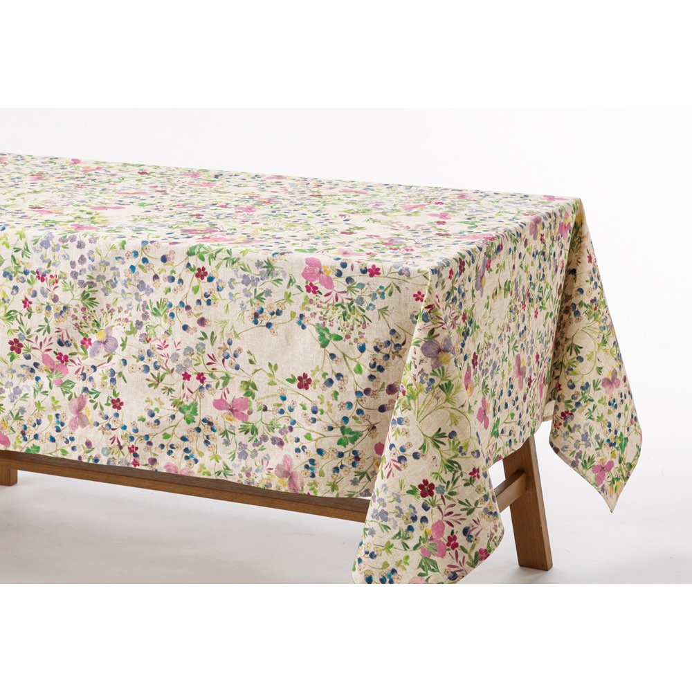≪150×200cm≫ スペイン製テーブルクロス 花柄 ガーデニンググッズ G02207 ＼LINE ...