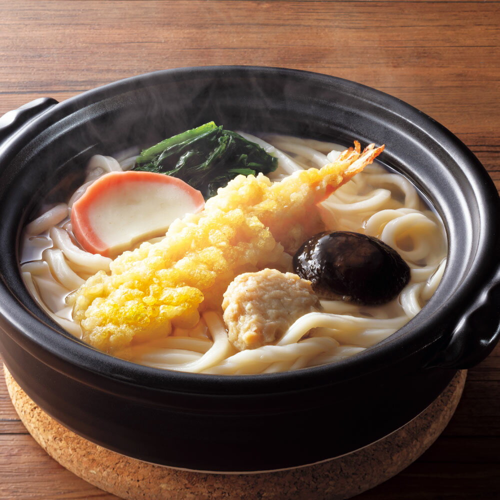 「キンレイ」具付えび天鍋焼きうどん 10食 ご飯 麺 パン類 プロユース FD9337