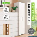 コートハンガー コート掛け 衣類収納 薄型で隠せる収納 衣類収納ロッカー ハンガータイプ 545726