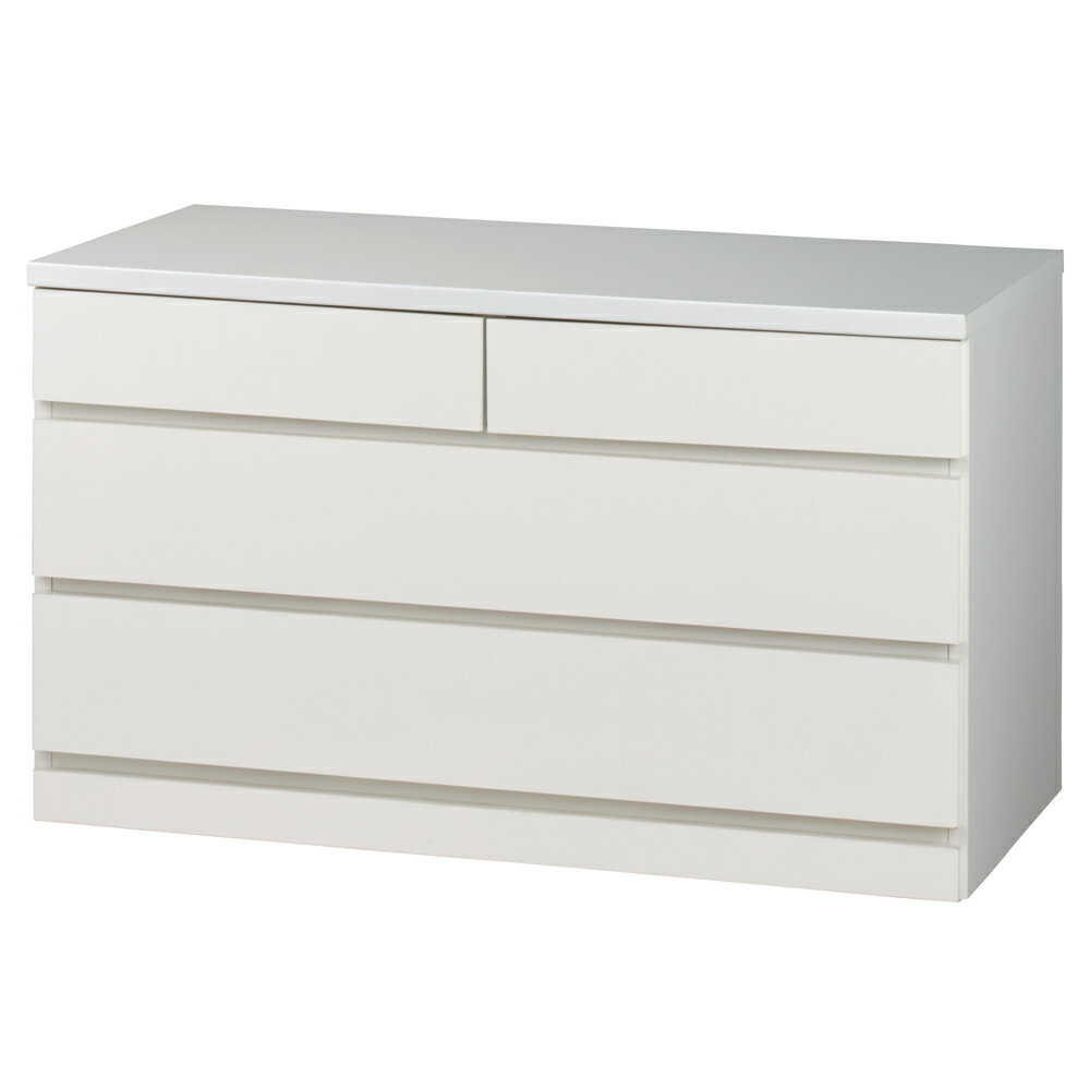 【日本製】奥行50cm隠しキャスター付きクローゼットチェスト 幅100cm・3段 押入れ クローゼット収納 衣類収納 632945 ＼LINE友だち登録でクーポン／