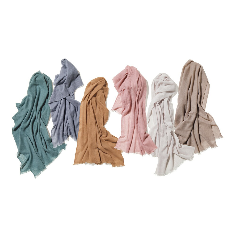 【クーポン10％OFF 1/26迄】 カシミヤ ガーゼ ストール ストール スカーフ マフラー 143302 ＼LINE友だち登録でクーポン／