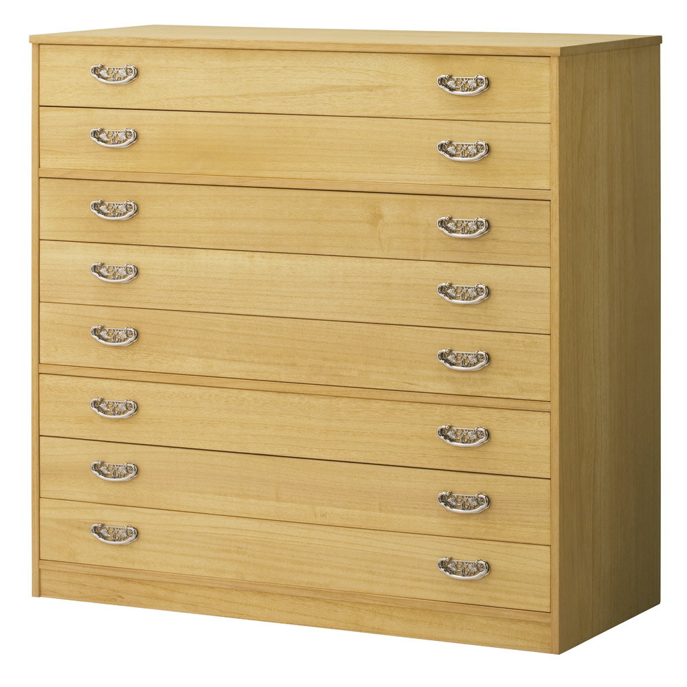 【本格派の着物収納】総桐着物収納ユニットタンス 8段 高さ98cm タンス 衣類収納 633145 ＼LINE友だち登録でクーポン／