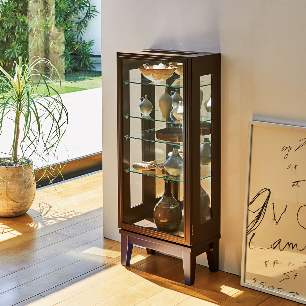 値下げ中アンティークテイスト飾り棚ガラスケースコレクションケース