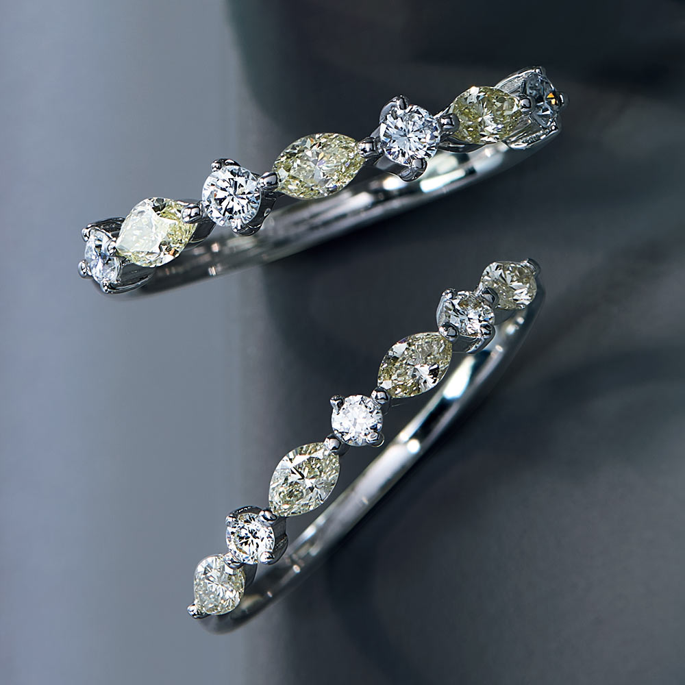 White - ≪0.25ct≫ K18WG マーキスダイヤ リング ダイヤモンド ジュエリー アクセサリー J12006 ＼LINE友だち登録でクーポン／