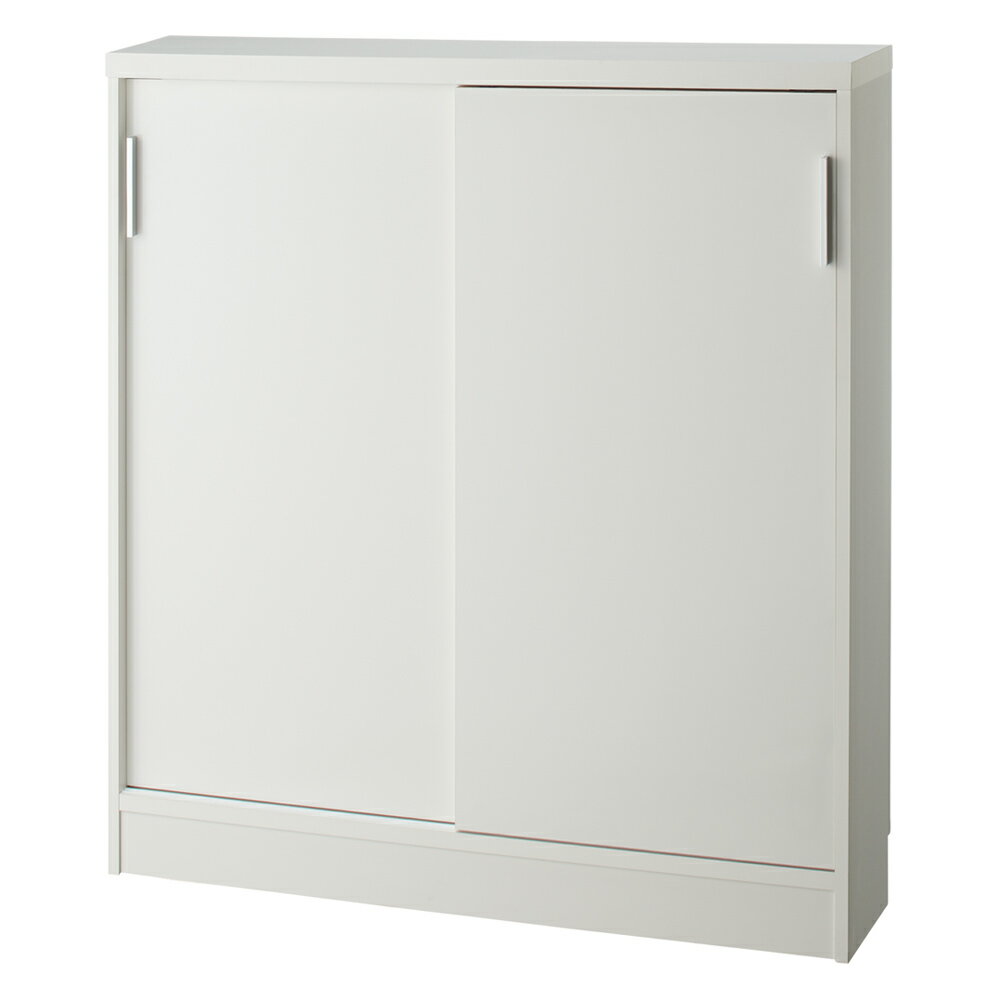 引き戸カウンター下収納庫 奥行23高さ100cmタイプ 収納庫・幅90cm キャビネット リビングボード リビン..