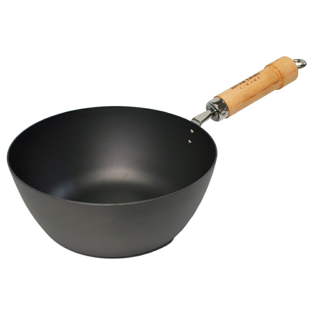 リバーライト 極JAPAN20cm片手小鍋 単品（ふたなし） 鉄フライパン 片手鍋 ソースパン 鍋 フライパン 662501 ＼LINE友だち登録でクーポン／