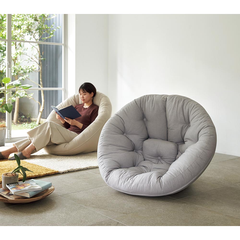 【クーポン全品10％OFF 11/11 1：59迄】 Karup/カーラップ フロアチェア レギュラー 座椅子 椅子 チェア H81204