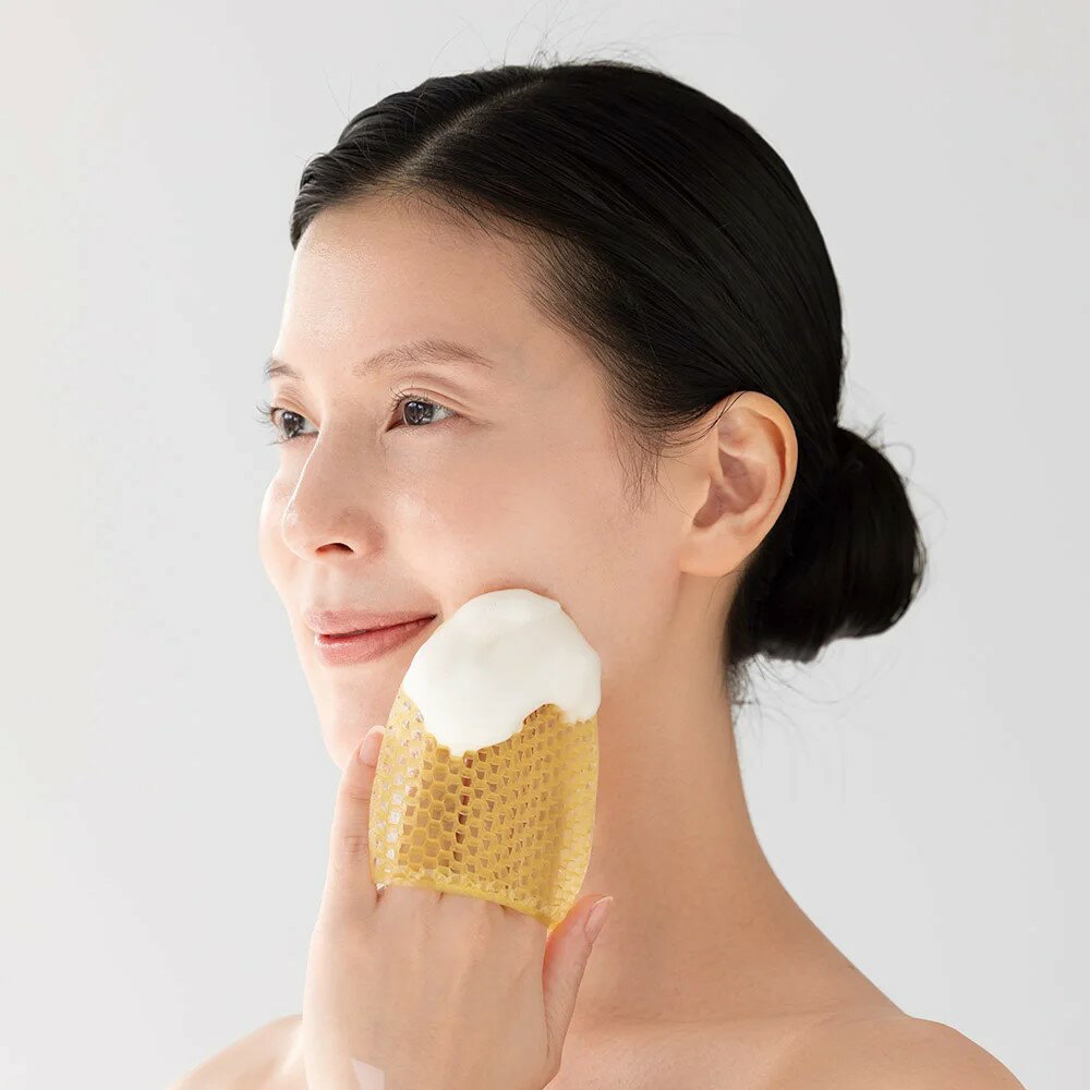 スプラコール ハニカム フェイス用スポンジ お風呂グッズ バス用品 バスマット M78001