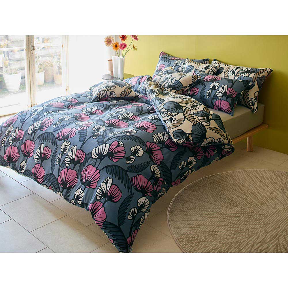 LINE友だち登録やレビューでクーポン有 掛け布団カバー　 布団カバー シーツ ロング サテン dinos企画商品 北欧 Finlayson/フィンレイソン ≪シングルロング 約150×210cm≫ Finlayson DECO/フィンレイソン デコ カバーリング 掛けカバー H63204