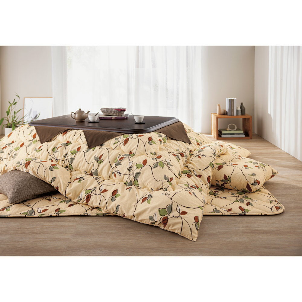 ≪【長方形・大】205×275cm≫ 西川はっ水ふっくらこたつシリーズ こたつ掛け布団 こたつ布団 こたつ 611218 ＼LINE友だち登録でクーポン／