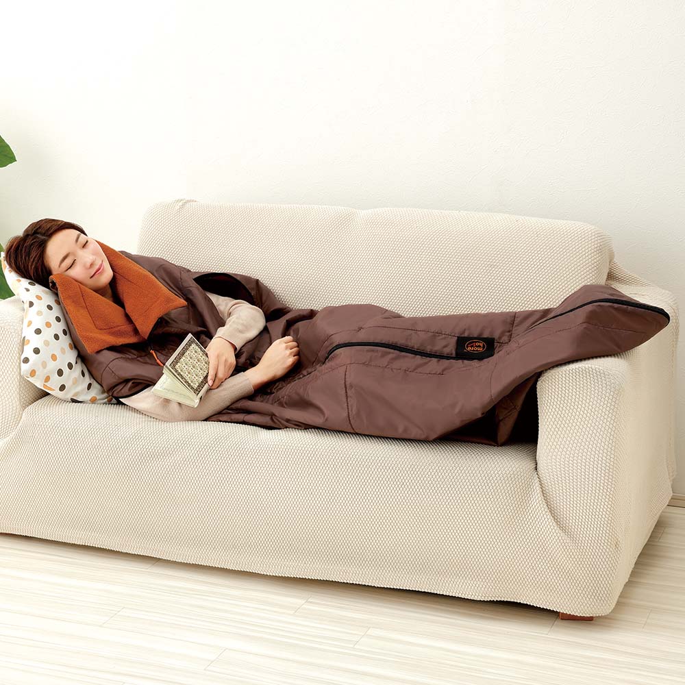 【クーポン配布】 more hot 暖暖あったか4WAYシュラフ 耐震グッズ 防災用品 防犯用品 KR1692 ＼LINE友だち登録でクーポン／ dinos-11351730 ディノス楽天市場店 サンプル画像3