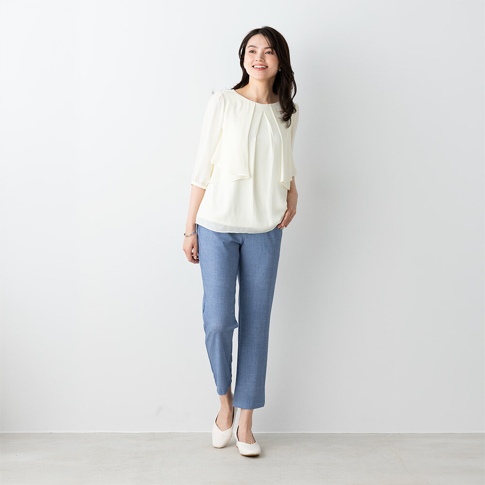 【クーポン10％OFF 10/25限定】 ARIKI デニムプリント メッシュオンパンツ UV対策ウェア UV 紫外線対策 YA4157 おしゃれ ＼LINE友だち登録でクーポン／