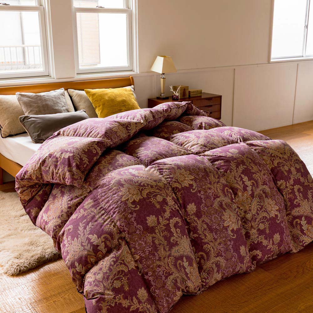 【クーポン配布 11月27日1:59迄】 ≪ダブルロング≫【下取なし・通常価格】ハンガリー産5つ星羽毛布団 羽毛掛け布団 583707