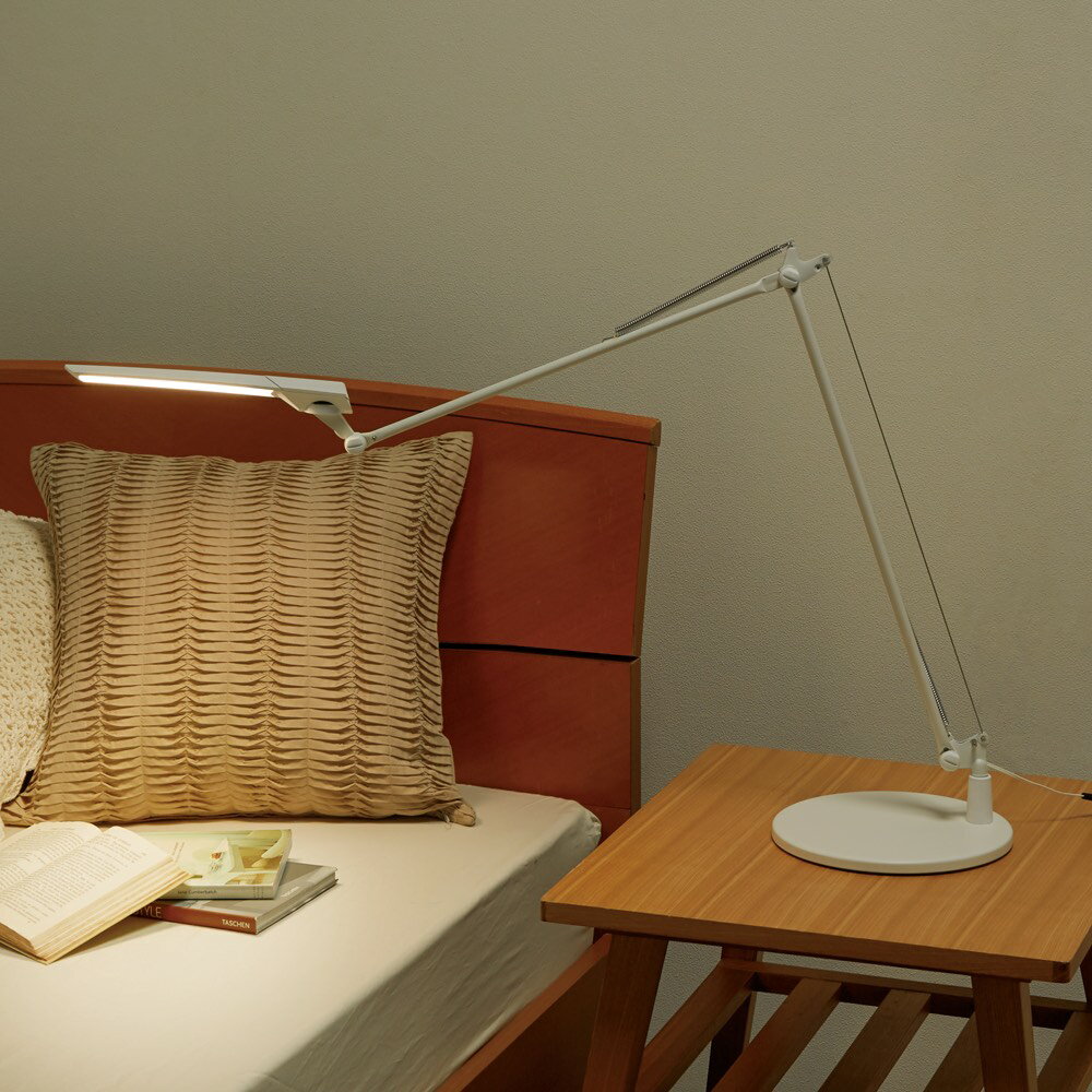 LED エグザームDIVA（ディーバ） デスクライト ライト テーブルランプ 照明器具 時計 600571