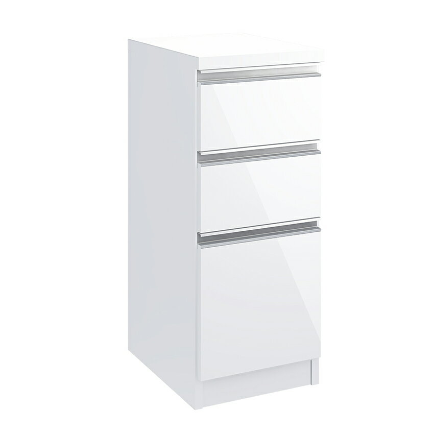 【クーポン最大5千円OFF 11/14 10時から】 ［幅35奥行55高さ85cm］ キッチンすき間収納 引き出し3段 【Anyaシリーズ】 キッチンストッカー 隙間収納 キッチン収納 527130