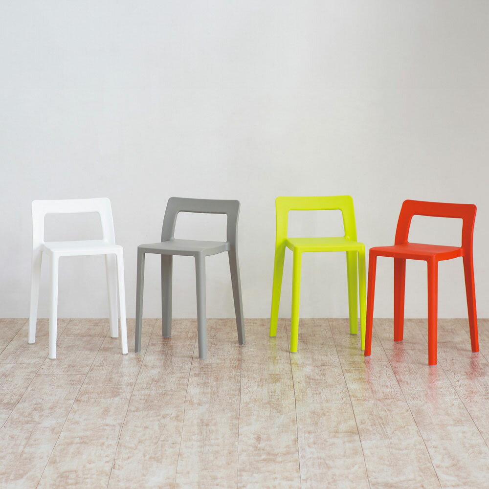 【クーポン最大5千円OFF 11/22迄】 ENOTS/エノッツ ミニマルスタッキングチェア 1脚 スタッチェア 椅子 チェア 581906