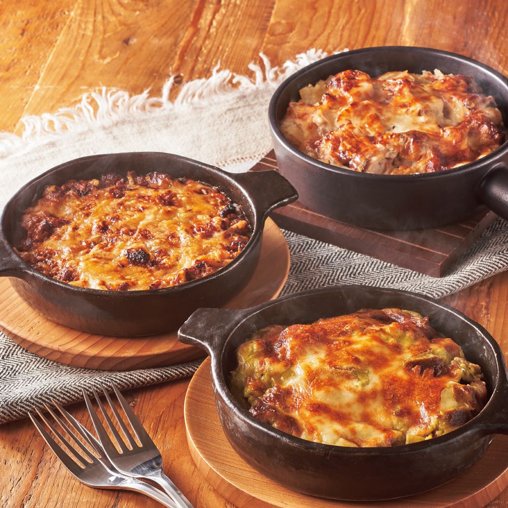 【クーポン配布 11月27日1：59迄】 「レメデニカホ」 グラタン3種セット 【通常お届け】 洋惣菜 お惣菜 FK0415(4)