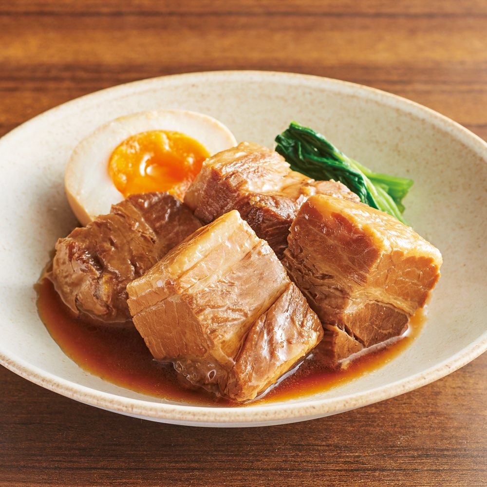 【クーポン10％OFF 6/20から48h限定】 お肉屋さんが作った肉総菜 豚角煮 3袋・本格...