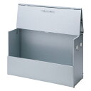 【クーポン最大10%OFF 7/13 10時から】 保管庫 大きく開くガルバ製ゴミ保管庫【スリム】 幅100奥行38cm 547107
