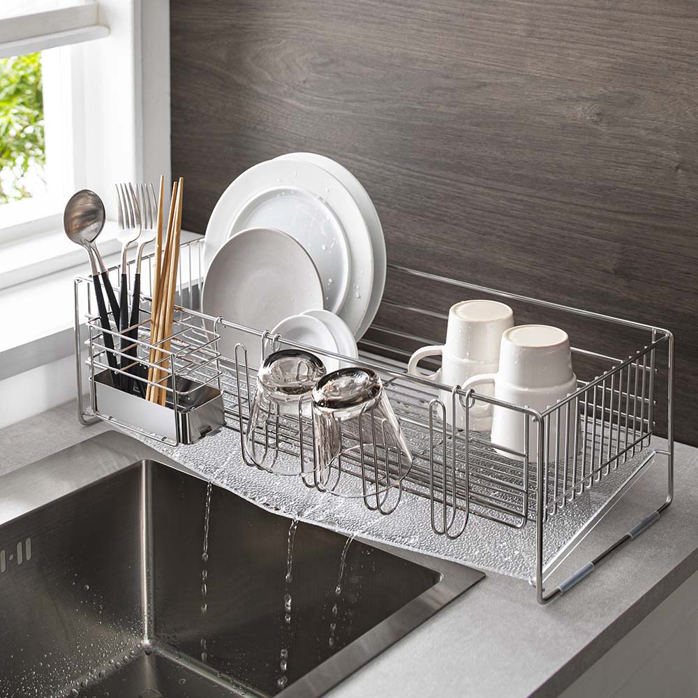 ≪レギュラーサイズ≫ アクリルトレーのシンクいっぱい水切り 水切りかご ラック シンク周り用品 621104 ＼LINE友だち登録でクーポン／