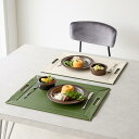 【楽天1位】 ランチョンマットになるトレー(リバーシブル) 大サイズ 2枚組 テーブルクロス ランチョンマット 580809