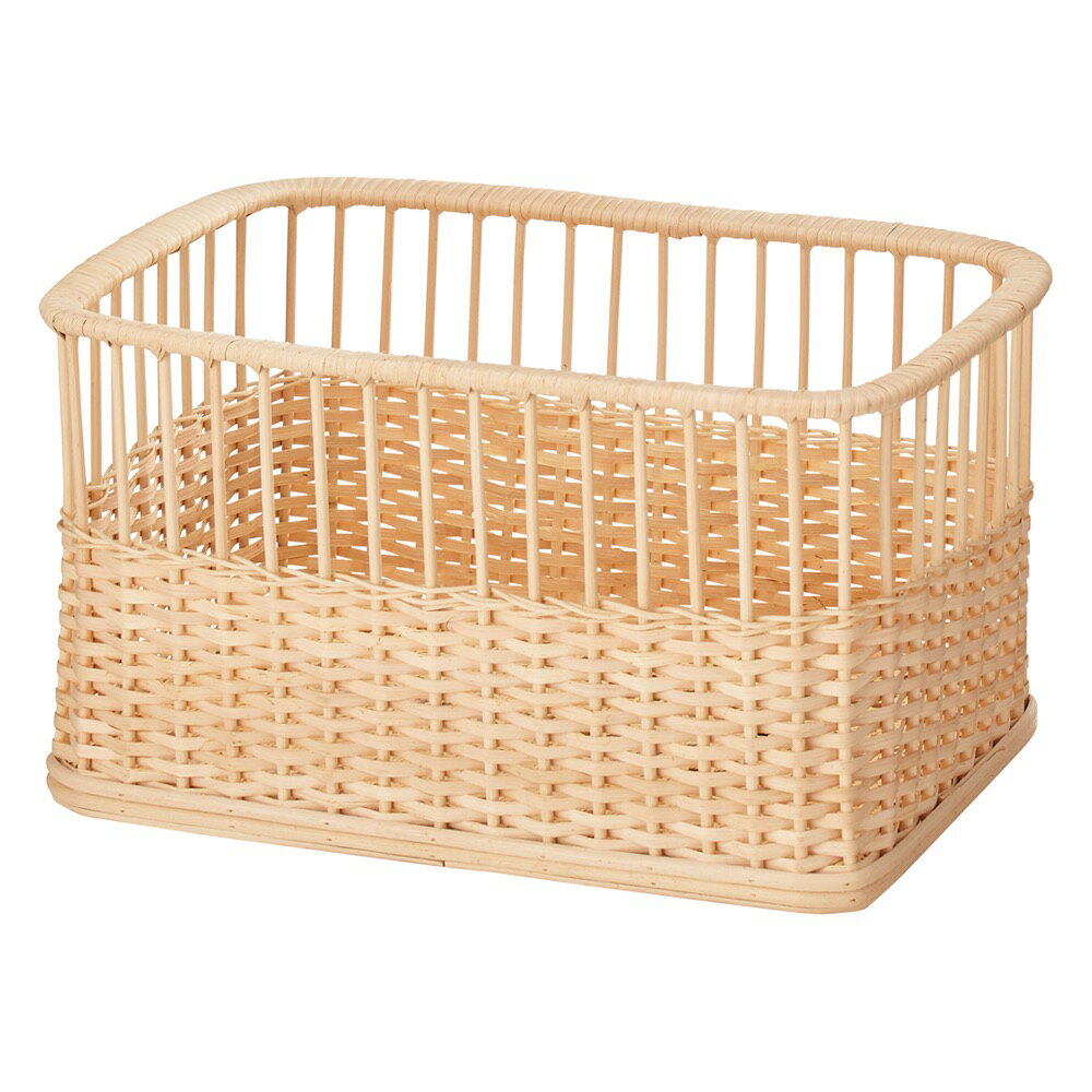 Rattan - 【クーポン最大5千円OFF 5/14迄】 ツルヤ商店 籐のランドリーラックの脱衣カゴ単品 レギュラー ランドリー 洗濯かご トイレ 洗面所 ランドリー収納 661609 ＼LINE友だち登録でクーポン／