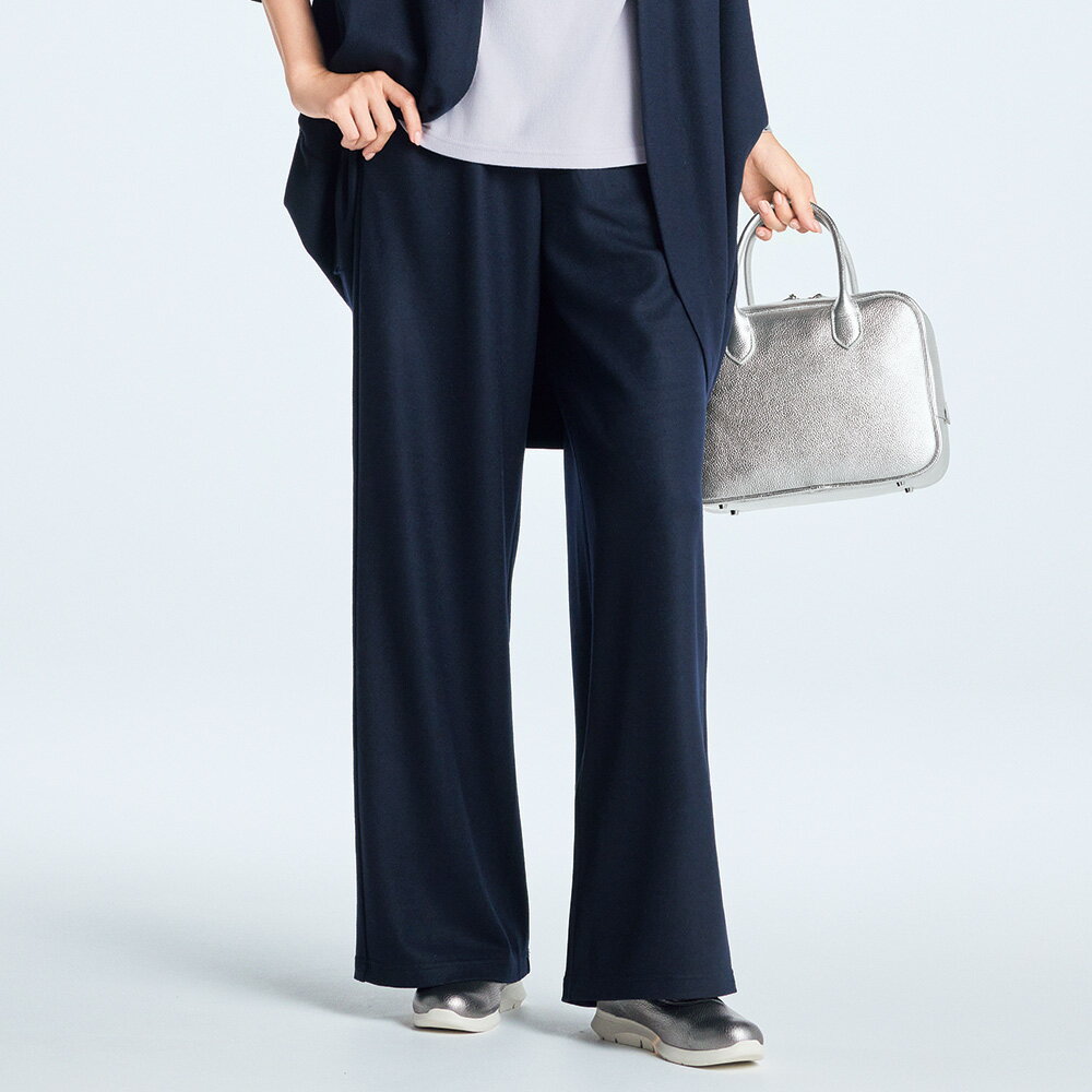 ウールジャージー ワイドパンツ ワイドパンツ パンツ 143003 ＼LINE友だち登録でクーポン／
