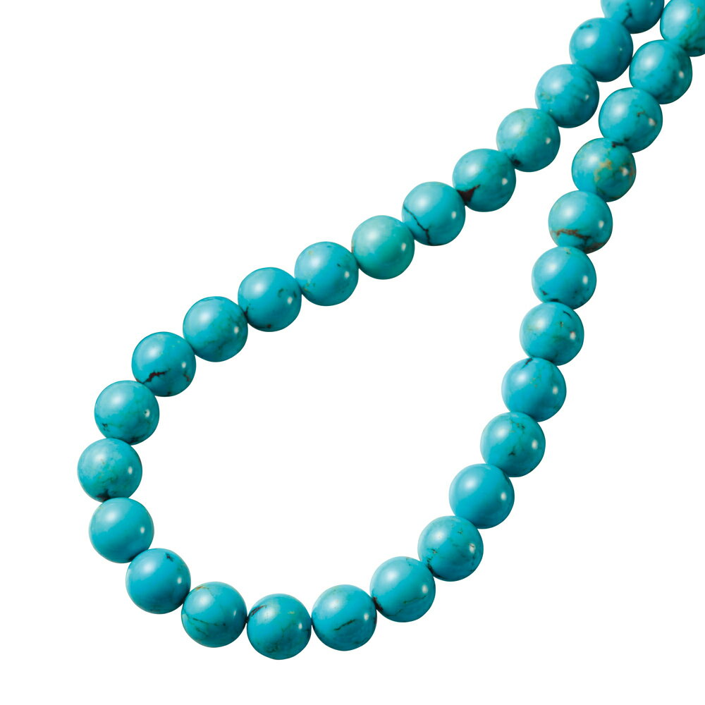 SV ナチュラルターコイズ ネックレス ターコイズ ジュエリー アクセサリー J07804 ＼LINE友だち登録でクーポン／