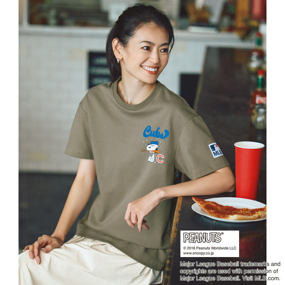 Rakuten - MLB×ピーナッツ プリントTシャツ プルオーバー シャツ ブラウス 178002 ＼LINE友だち登録でクーポン／