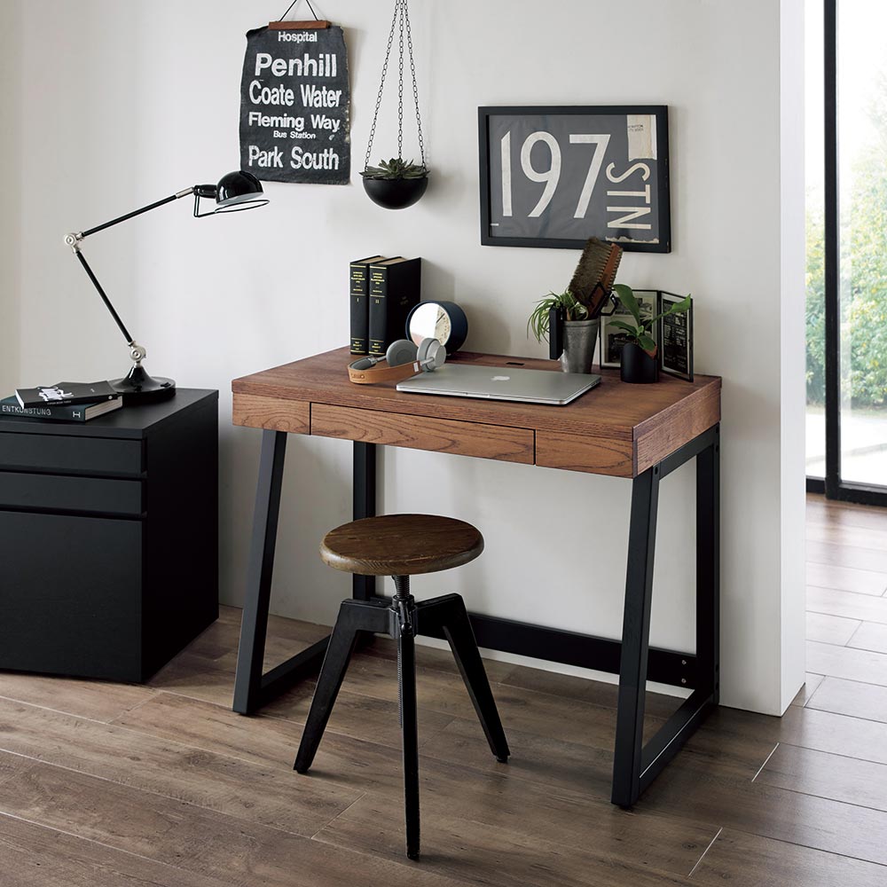 Rakuten - Brook/ブルック ウッドデスクシリーズ デスク 幅90cm オフィス 事務 書斎机 机 H93770 ＼LINE友だち登録でクーポン／