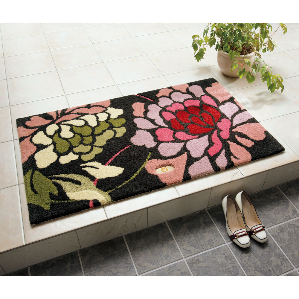 ≪約50cm×80cm≫ ミラ・ショーン玄関マット 玄関マット カーペット ラグ マット 585114