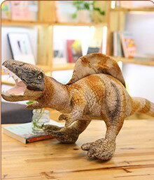恐竜 ぬいぐるみ スピノサウルス くすみカラー イエロー キッズ ダイナソー プレゼント ng013-sp