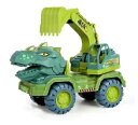 恐竜 おもちゃ トラック ティラノサウルス ショベルカー 働くクルマ トラックシリーズ ダイナソー キッズ 子ども こども 子供 男の子 女の子 公園 お外遊び...