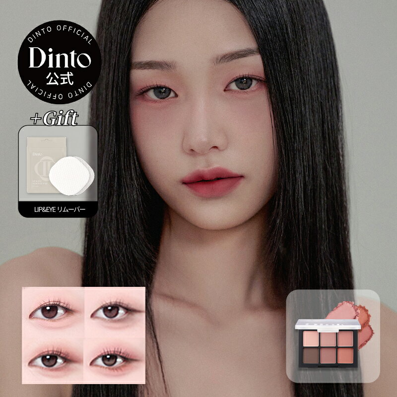 ★国内配送★【Dinto公式】【NEW9種】ブラーフィニッシュアイシャドウパレット 送料無料 アイメイク アイパレット アイベース デイリー イエベ ブルべ 韓国コスメ ポイントメイク メイクアップ