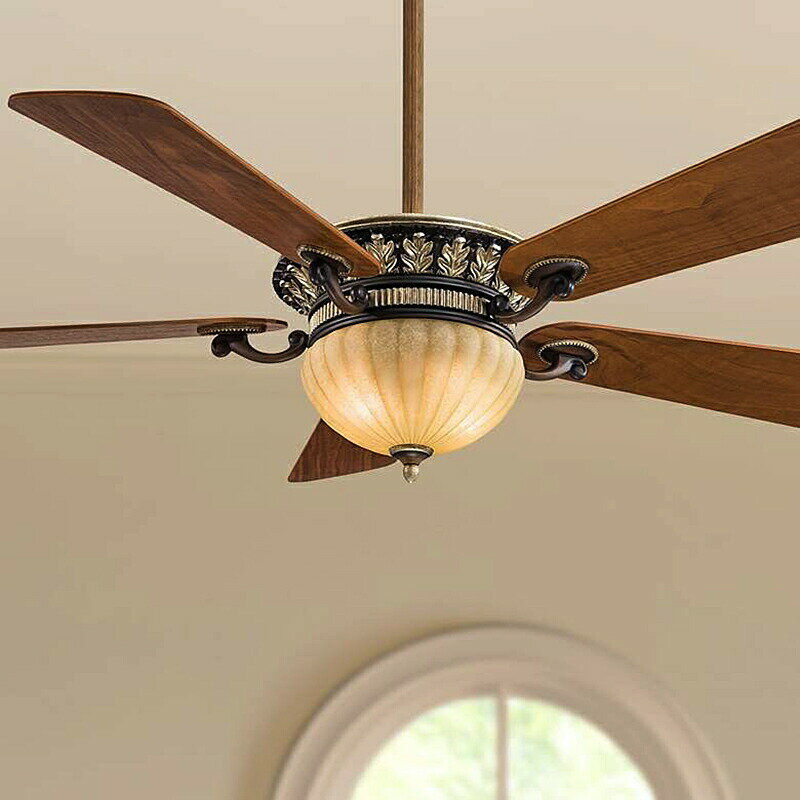 【送料無料】【シーリングファンライト】アンティーク風 ファンライト インテリア リビング ダイニング 吹き抜け 両方向回転 3段階スピード アンティーク調 エレ...