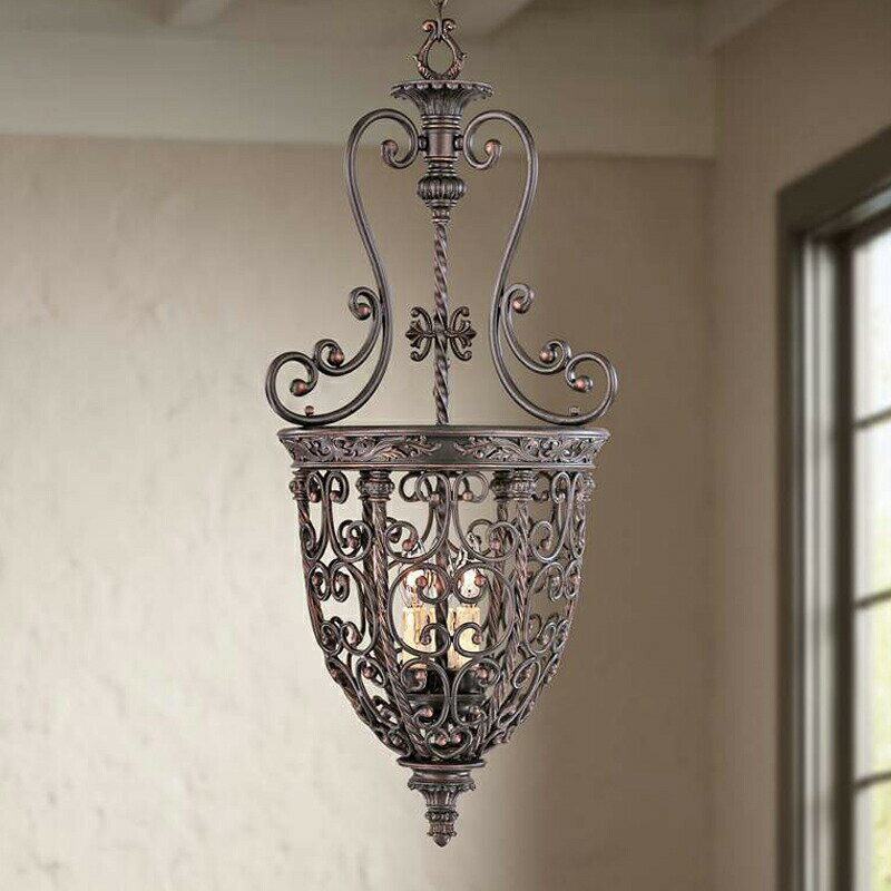 【送料無料】おしゃれなアンティークデザインのペンダントライト 照明 ダイニング LED対応 キッチン 照明器具 電気 間接照明 カントリー 天井照明 洋風 イン...