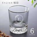 【新商品】刻印 名入れ ロックグラス イニシャル アンティーク調 メッセージ 銀縁 クリア グラス コップ ウイスキー 焼酎 ガラス 食器 プラチナ 日本製 オ...