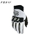 FOX RACING フォックスレーシング ダートパウグローブ ホワイト DIRTPAW GLOVES White