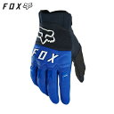 FOX RACING フォックスレーシング ダートパウグローブ ブルー DIRTPAW GLOVES Blue