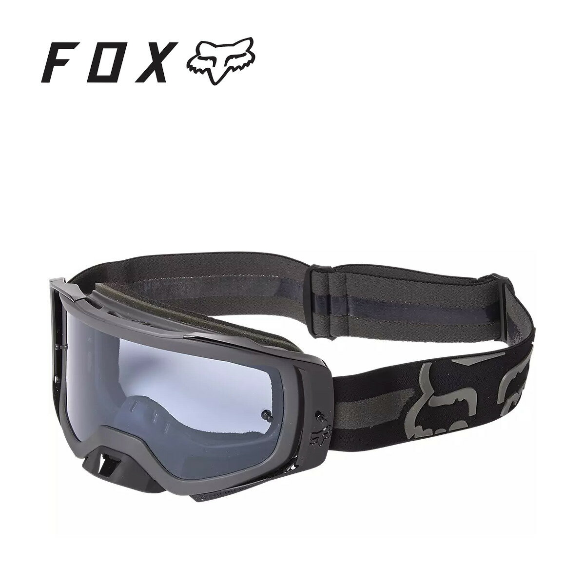 FOX RACING フォックスレーシング エアースペース マーズ ゴーグル ブラック AIRSPACE MERZ GOGGLES Black