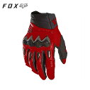 FOX RACING フォックスレーシング ボンバー グローブ フレイム レッド BOMBER GLOVES Flame Red(2)