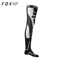 FOX RACING フォックスレーシング マイアー ニーブレース ソックス ブラック MIRER KNEE BRACE SOCKS Black