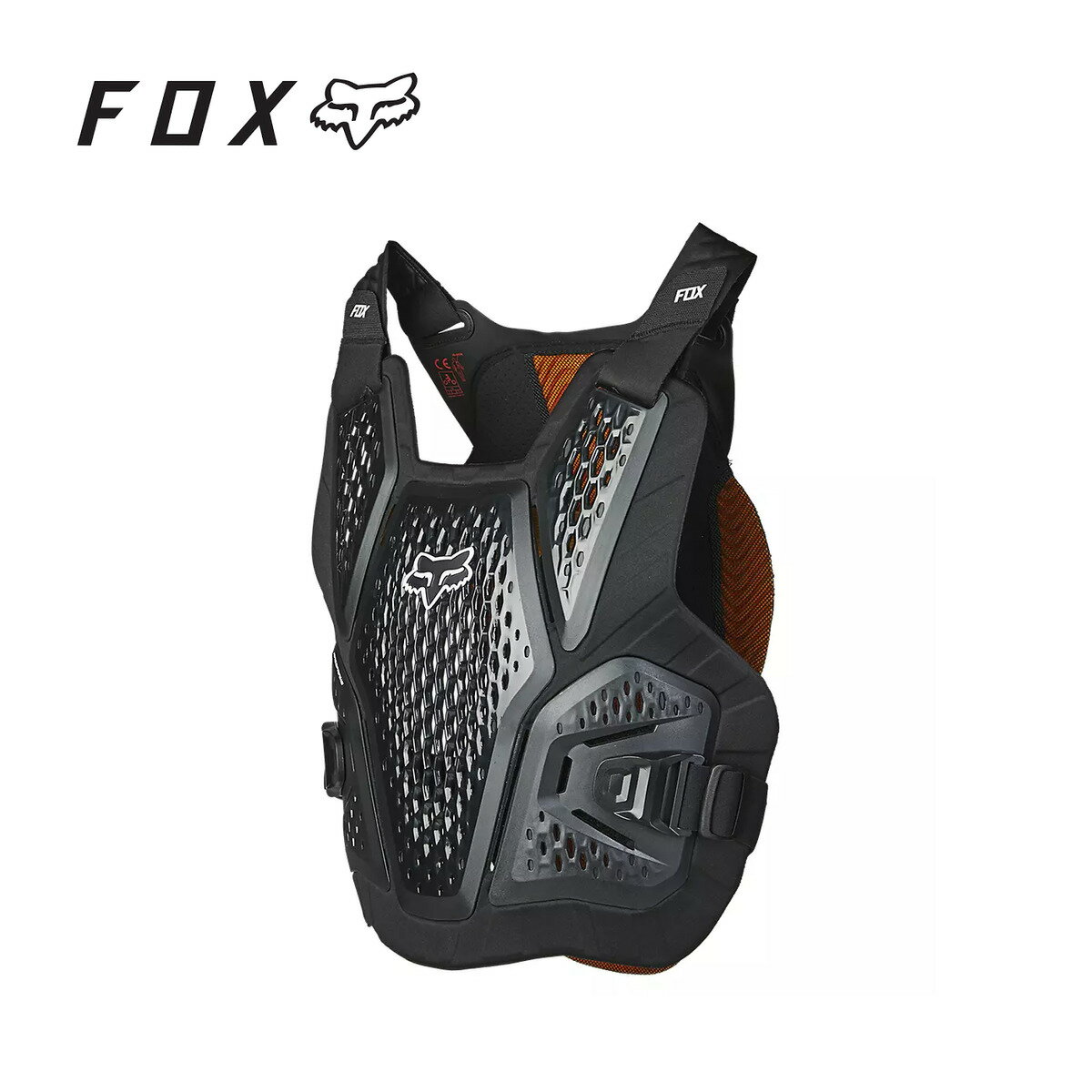 FOX RACING フォックスレーシング レースフレーム インパク ソフトバック ガードD3O ブラック RACEFRAME IMPACT SOFT BACK GUARD D3O Black